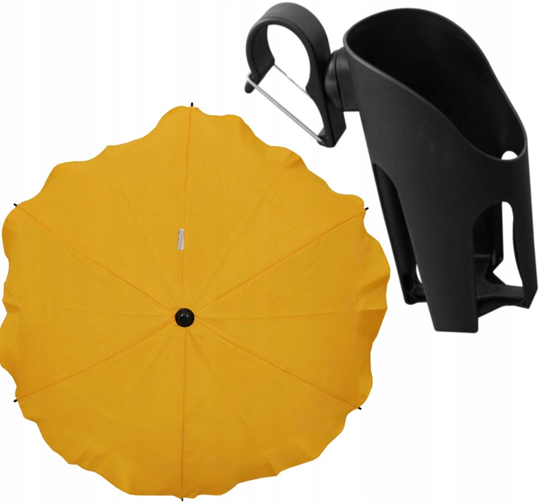 Parasolka + Uchwyt na Kubek do Wózka ADAMEX