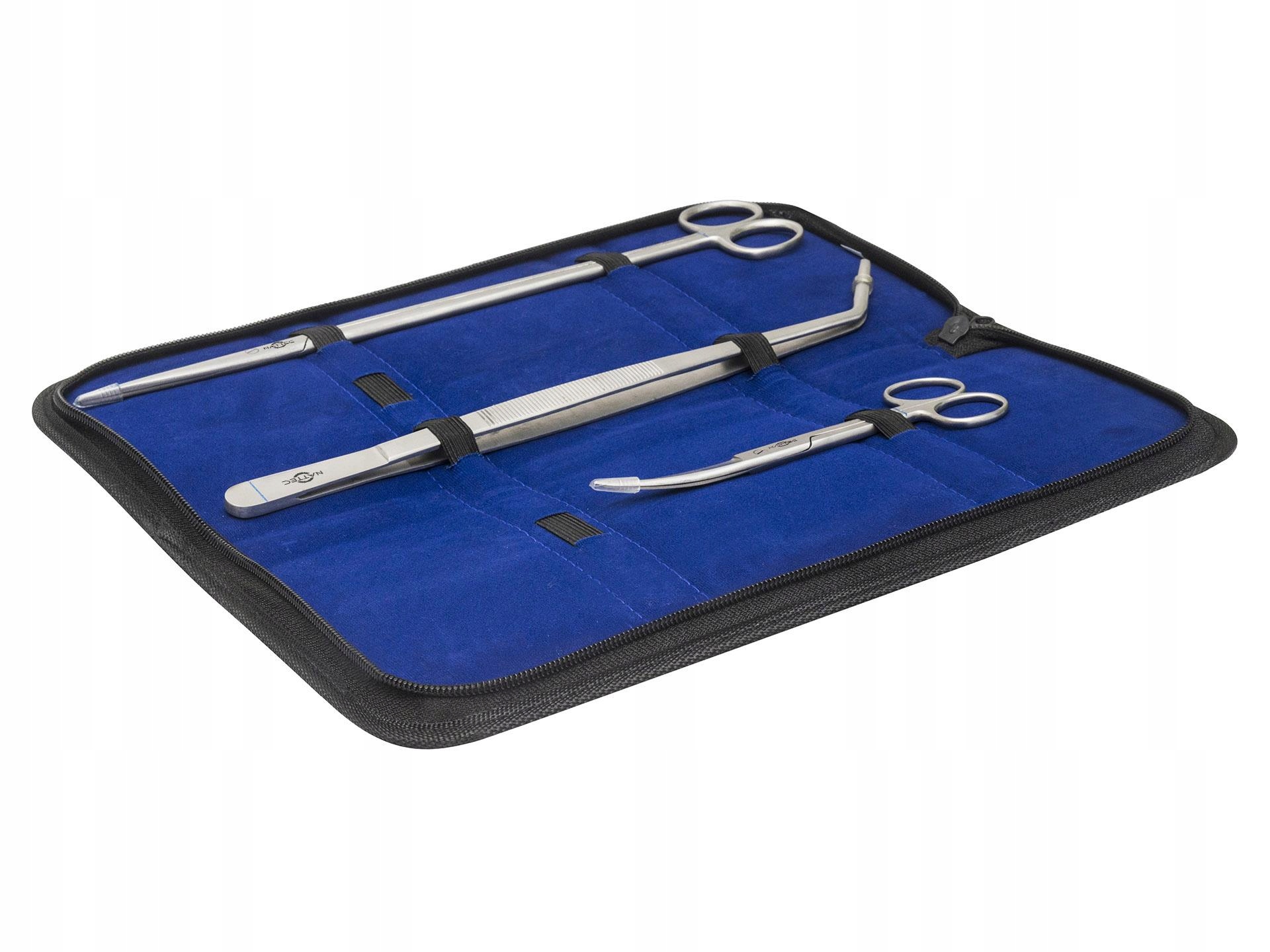 Levně Sada Akvaristických Nástrojů Pinzeta Nůžky Pro Akvarijní Rostliny Moco