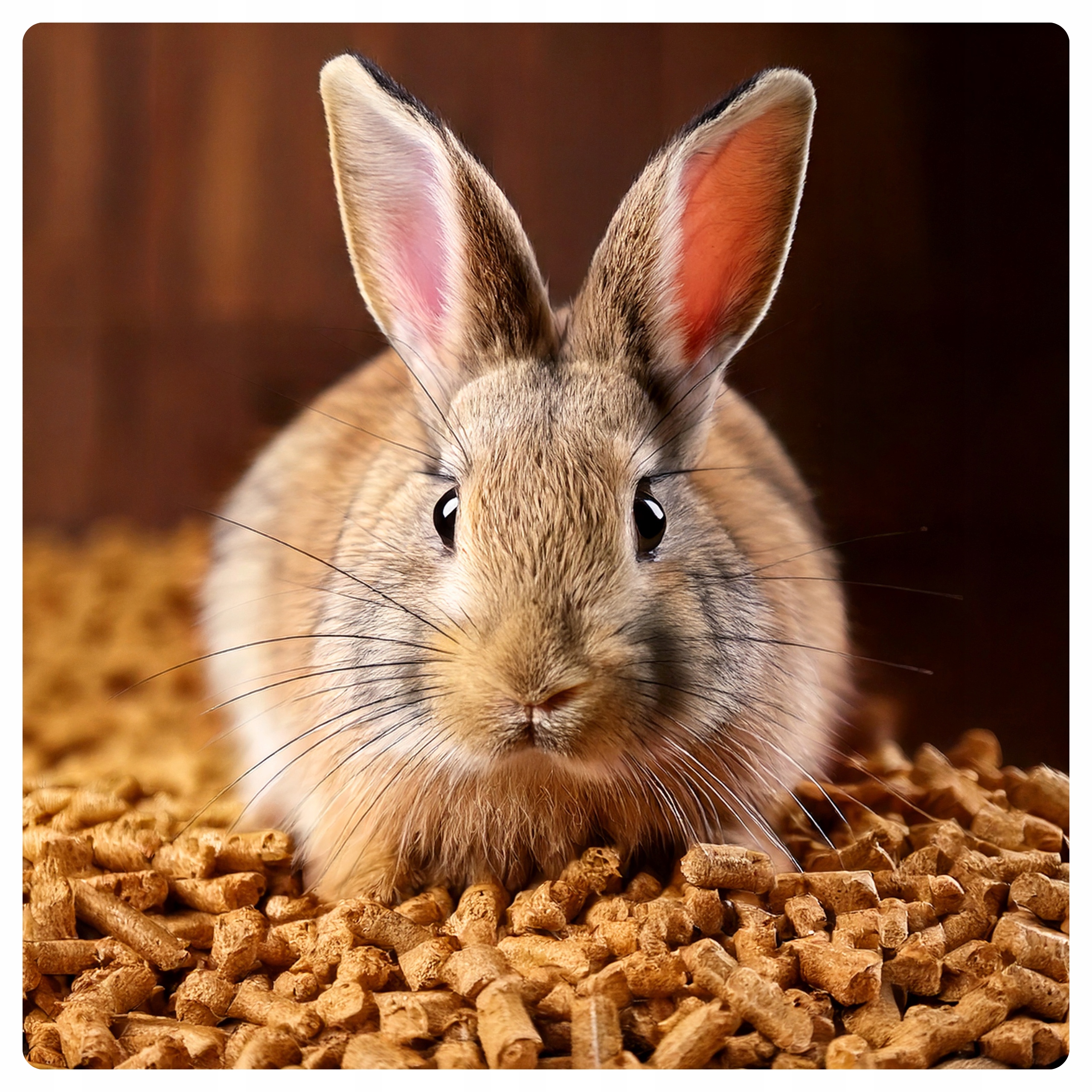 ŻWIREK DREWNIANY PODŁOŻE PELLET DO KUWETA KLATKA KRÓLIKA ŚWINKI GRYZONI Kod producenta FLORAZOO_ŻWIREK_DREWNIANY_6L