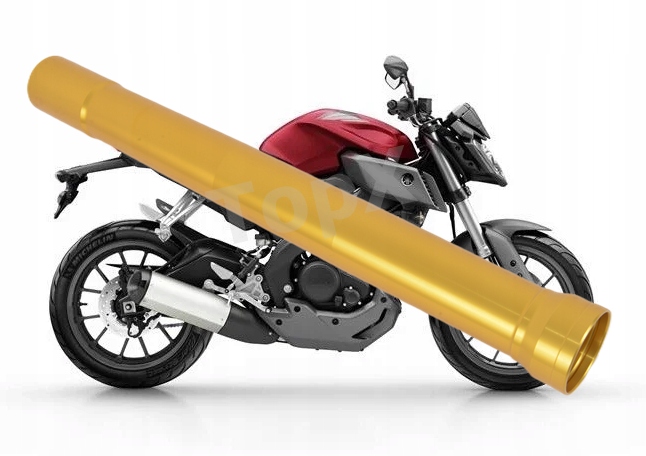 TopX Goleń Trubka laga tlumič Odpružení Yamaha MT125 Mt 125 14+ 1 Ks