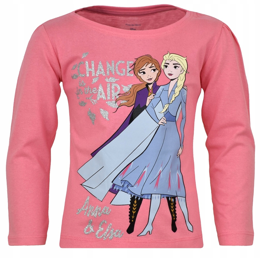 

bluzka Kraina Lodu Frozen t-shirt Brokat 122