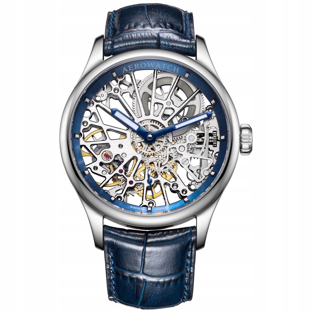 Pánské Hodinky Aerowatch 50981-AA19 modrý pásek