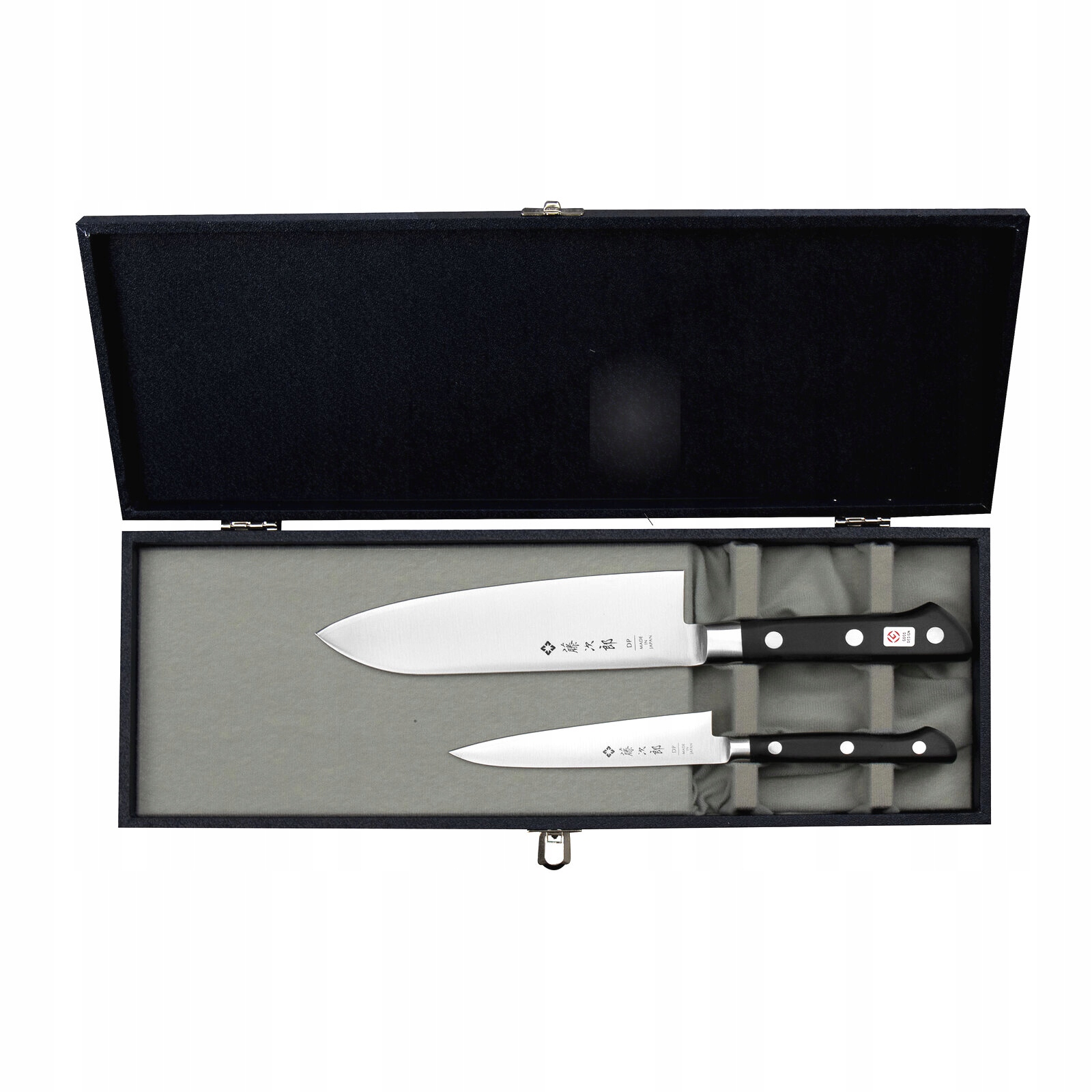 Tojiro DP3 Zestaw Santoku 17 cm Uniwersalny 12 cm