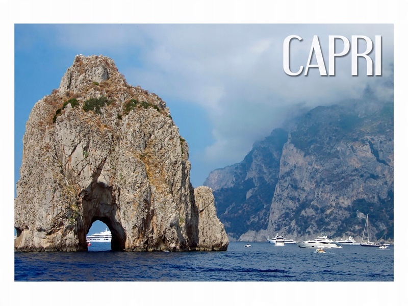 

Capri Faraglione di mezzo -Magnes na lodówkę