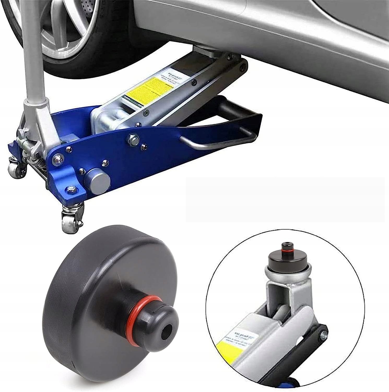 PODKŁADKI SAMOCHODOWE GUMOWE 4szt DO Tesla 3/Y/X/S Waga produktu z opakowaniem jednostkowym 0.62 kg