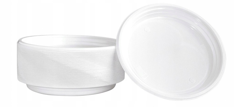 

Talerz plastikowy śr 22cm 100szt biały