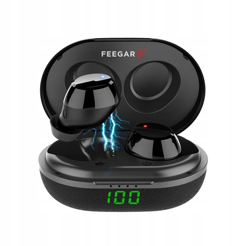 

Słuchawki Tws Earbuds Feegar Air100 IPX5+Powerbank