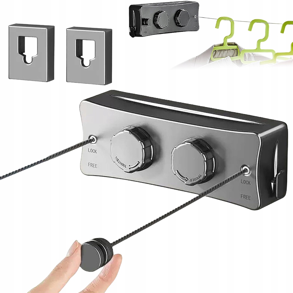 Levně Prodlužovací Šňůra Na Prádlo, Šňůra Na Prádlo, Balkon 5.1 M