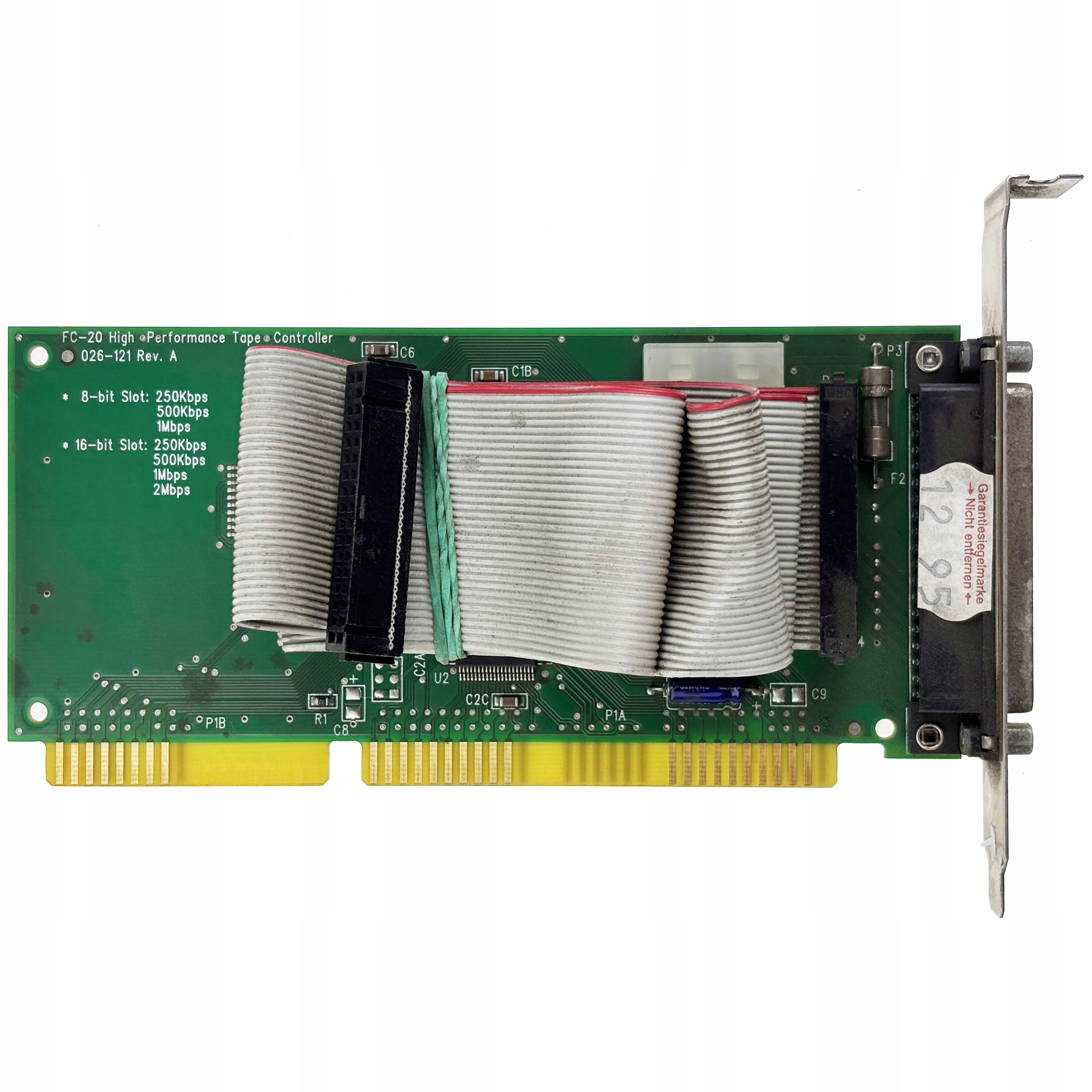 ISA SCSI FC-20 HIGH PERFORMANCE TAPE RECORDER 100% OK ŮcF