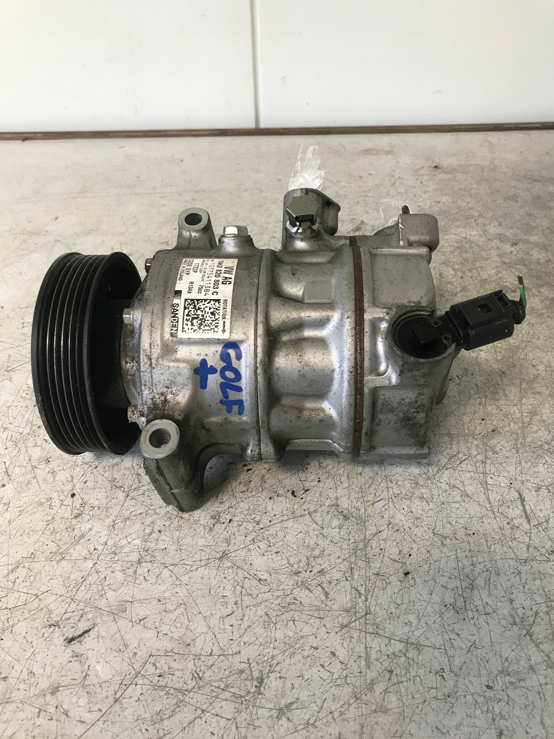 Klimakompressor klimaanlage VW GOLF PLUS 5K0820803C
