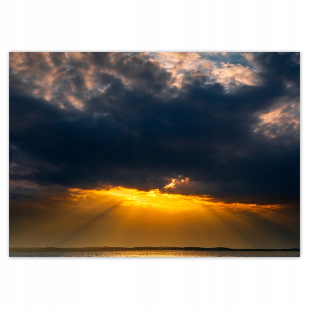 

Fototapety flizelina 208x146 Morze Chmury Słońce
