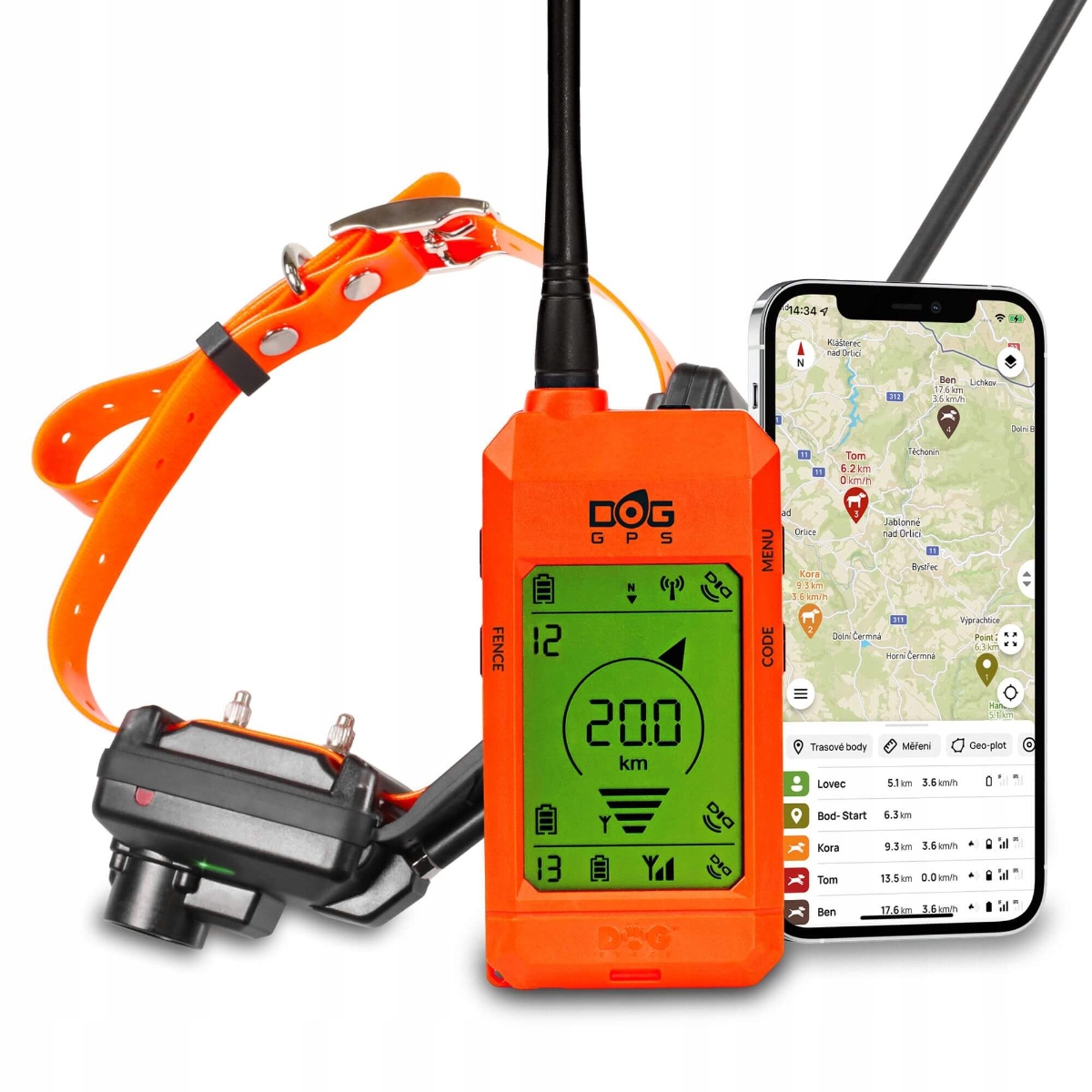 Levně Dogtrace Dog Gps lokátor X30TB