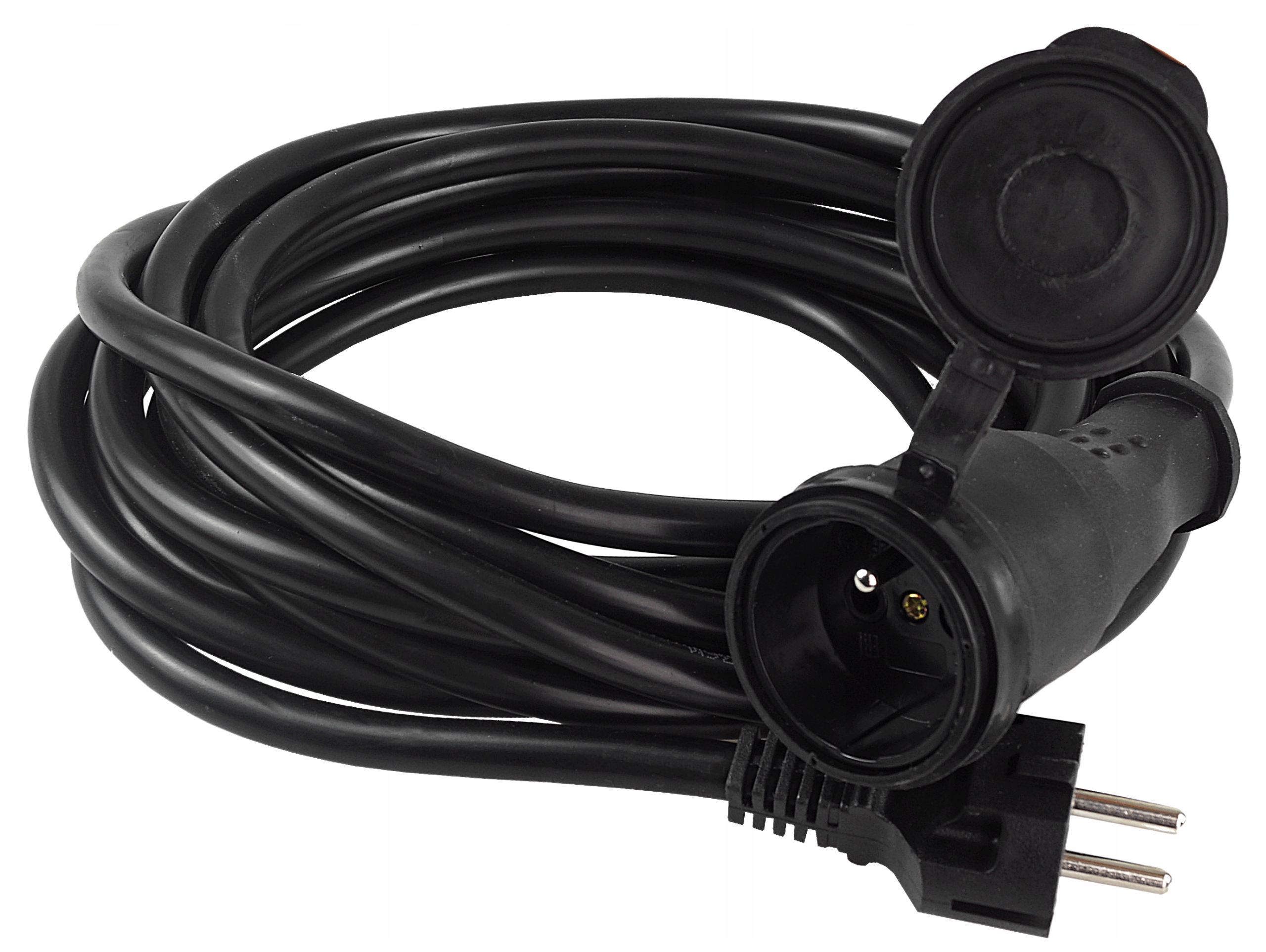 PRZEDŁUŻACZ PVC 10M OWY 3X1,5 230V IP44 H05VV-F Długość kabla 10 m