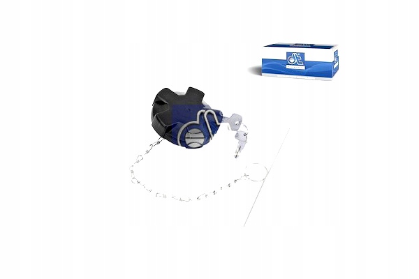 KOREK WLEWU PALIWA SZER 60MM Z KLUCZYKIEM WKŁADKA Z BOKU Z Producent części DT Spare Parts