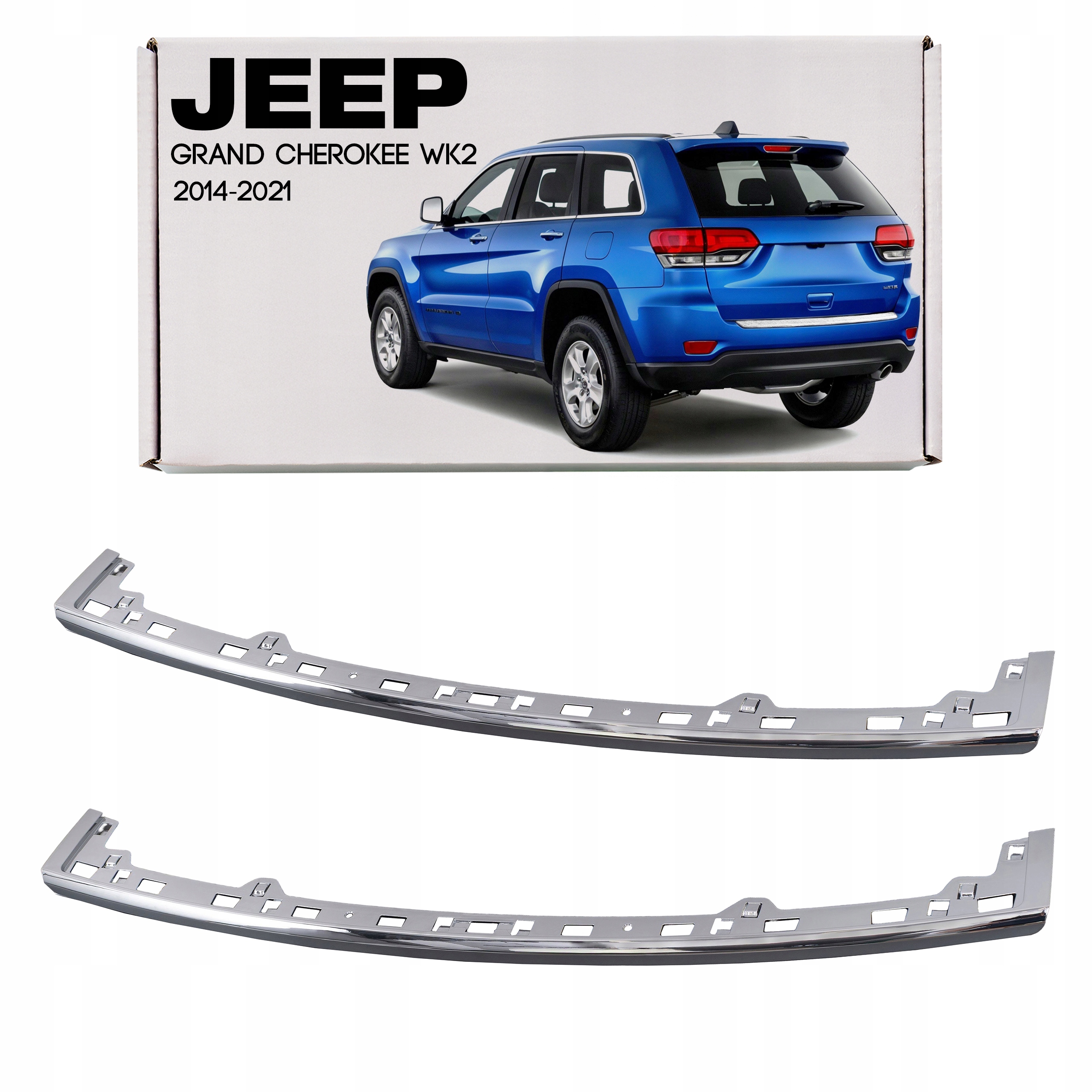 Jeep Grand Cherokee IV WK2 2014-2021 Lišta Zadního Nárazníku 68111635AA