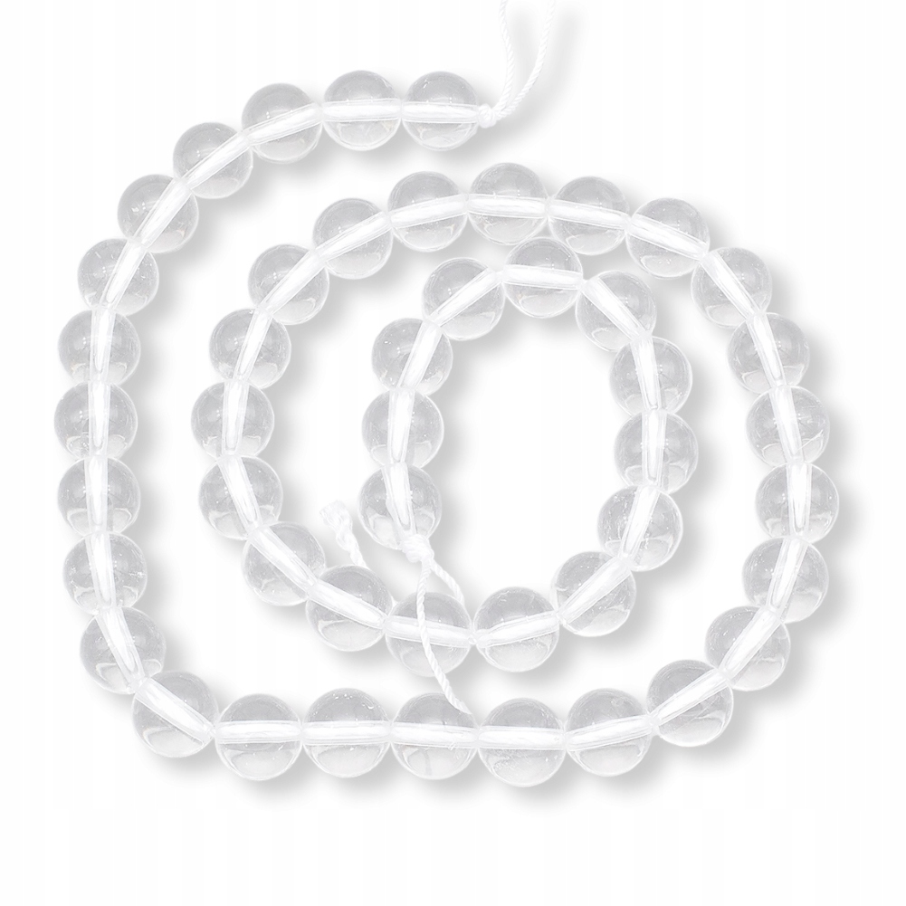 Přírodní Křišťál Horský Třída Aa 8mm 46 Ks/38 Cm