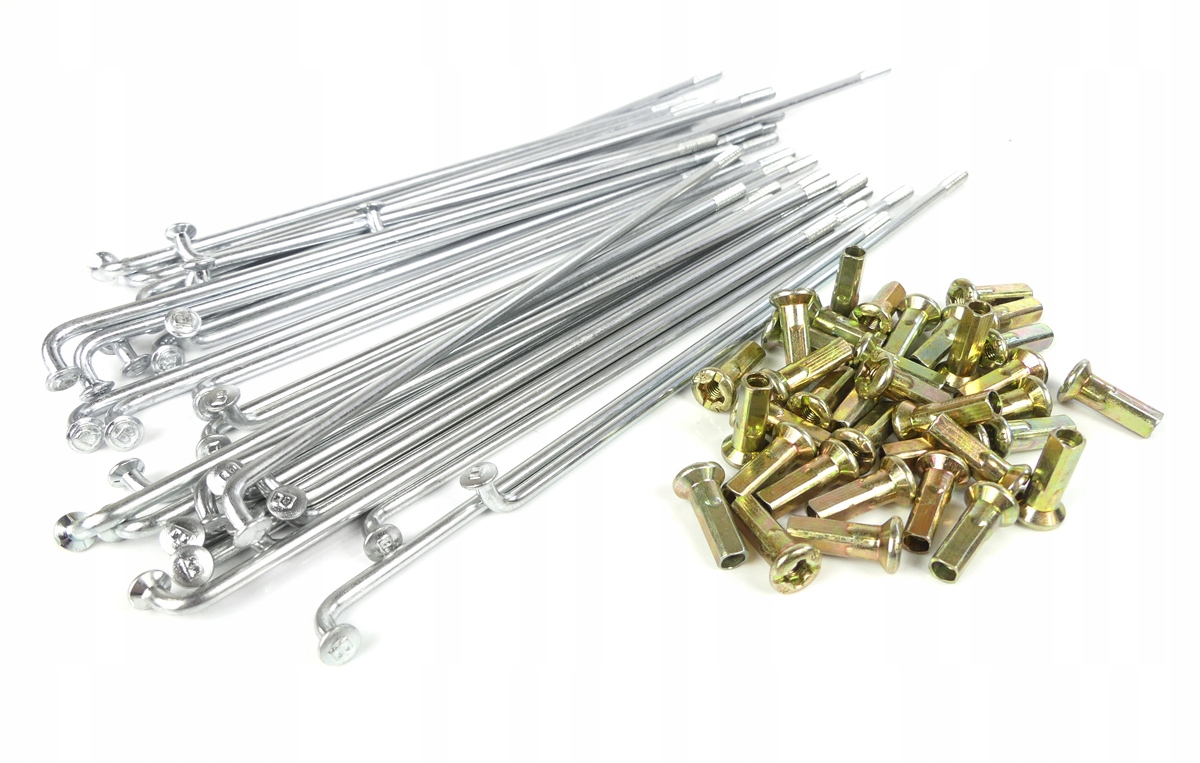 

Szprychy koła tył 36szt nyple 160mm Romet Ogar 900