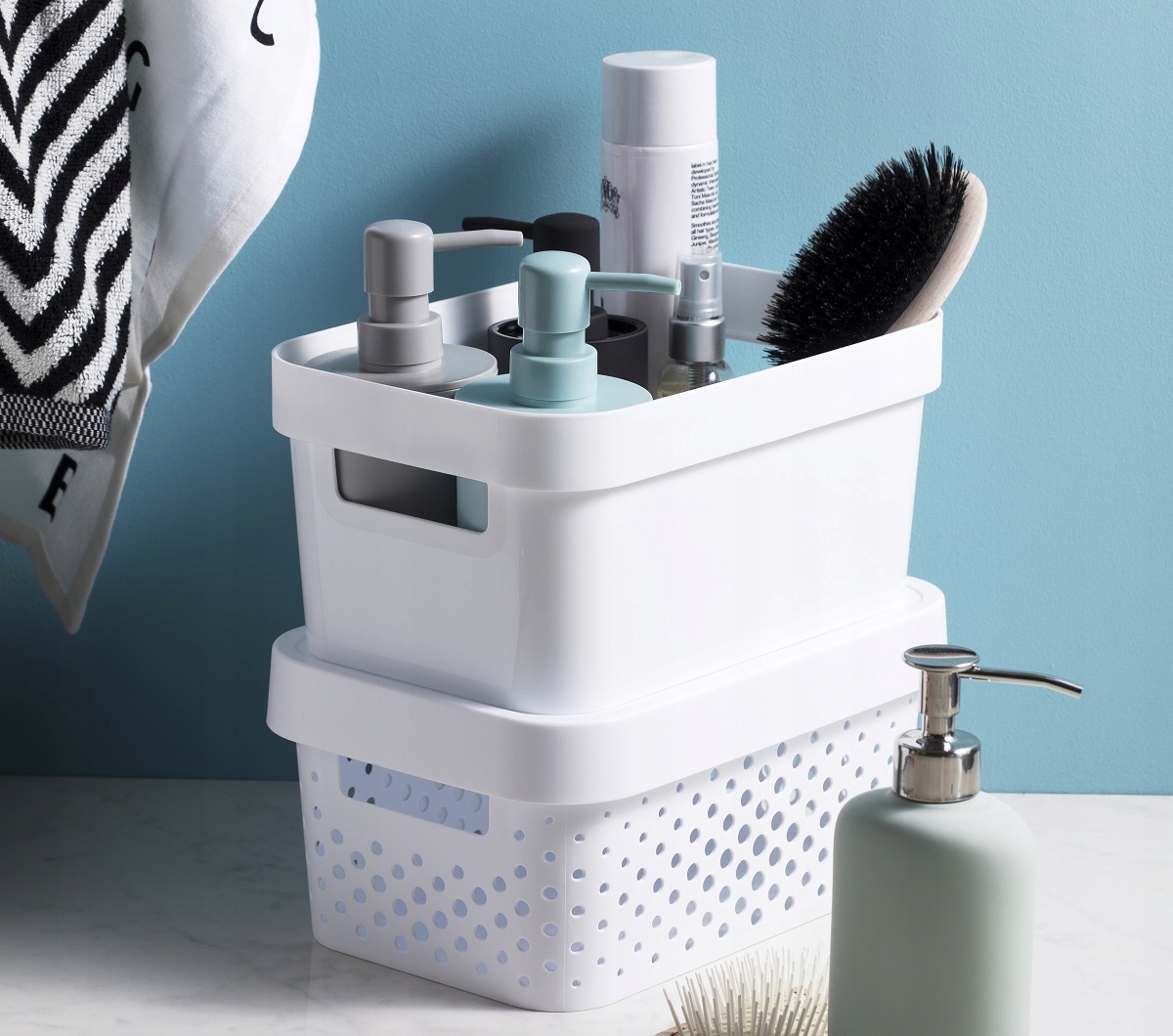 CURVER pojemnik ażurowy Infinity biały 1,4l Kod producenta 252511