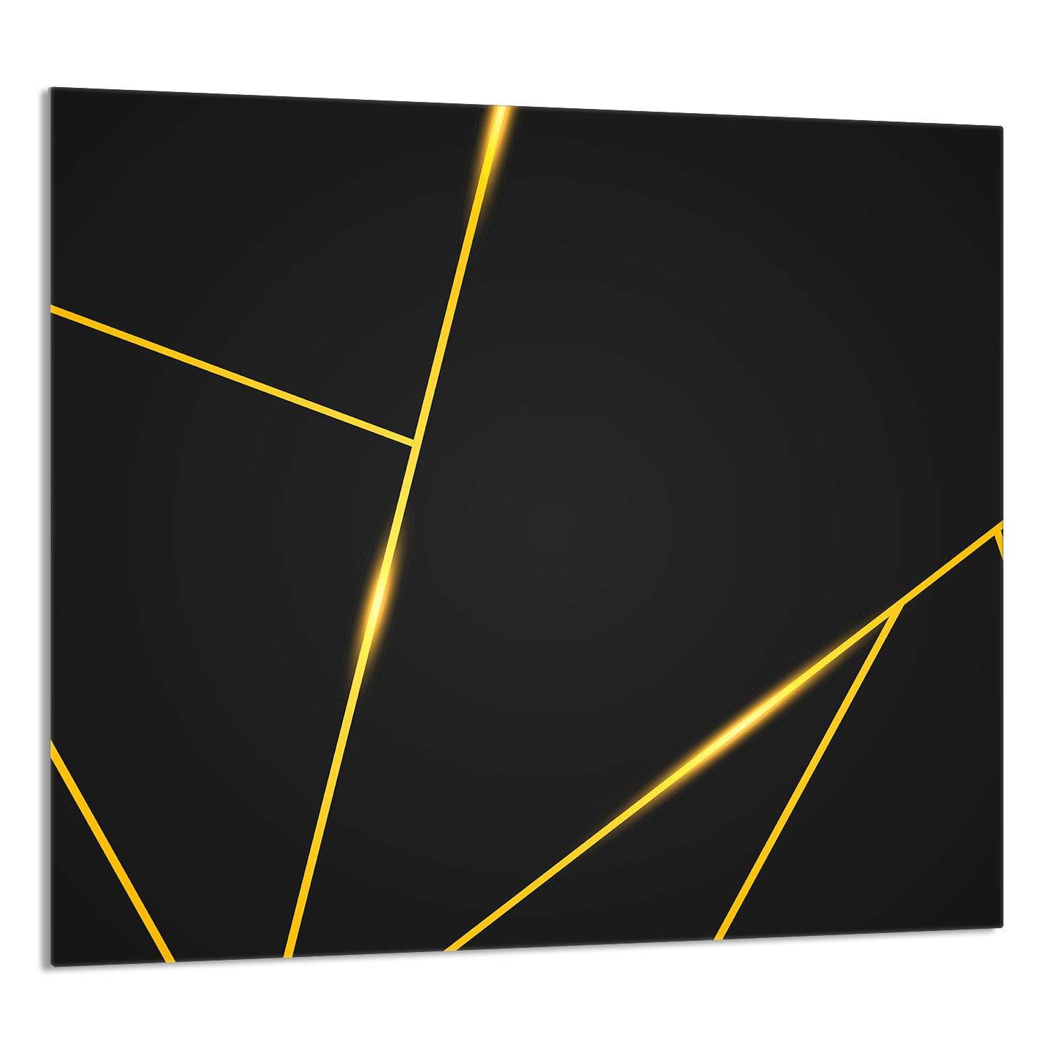 Skleněný Panel Do Kuchyně 65x60 Černé Tvrzené Sklo