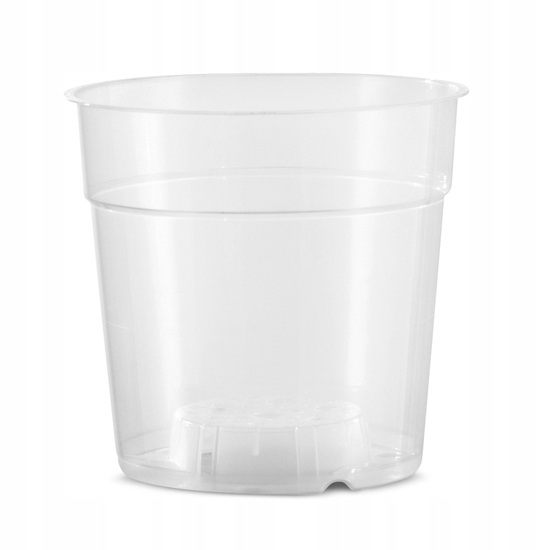 

Doniczka transparentna - średnica - 12 cm Storczyk