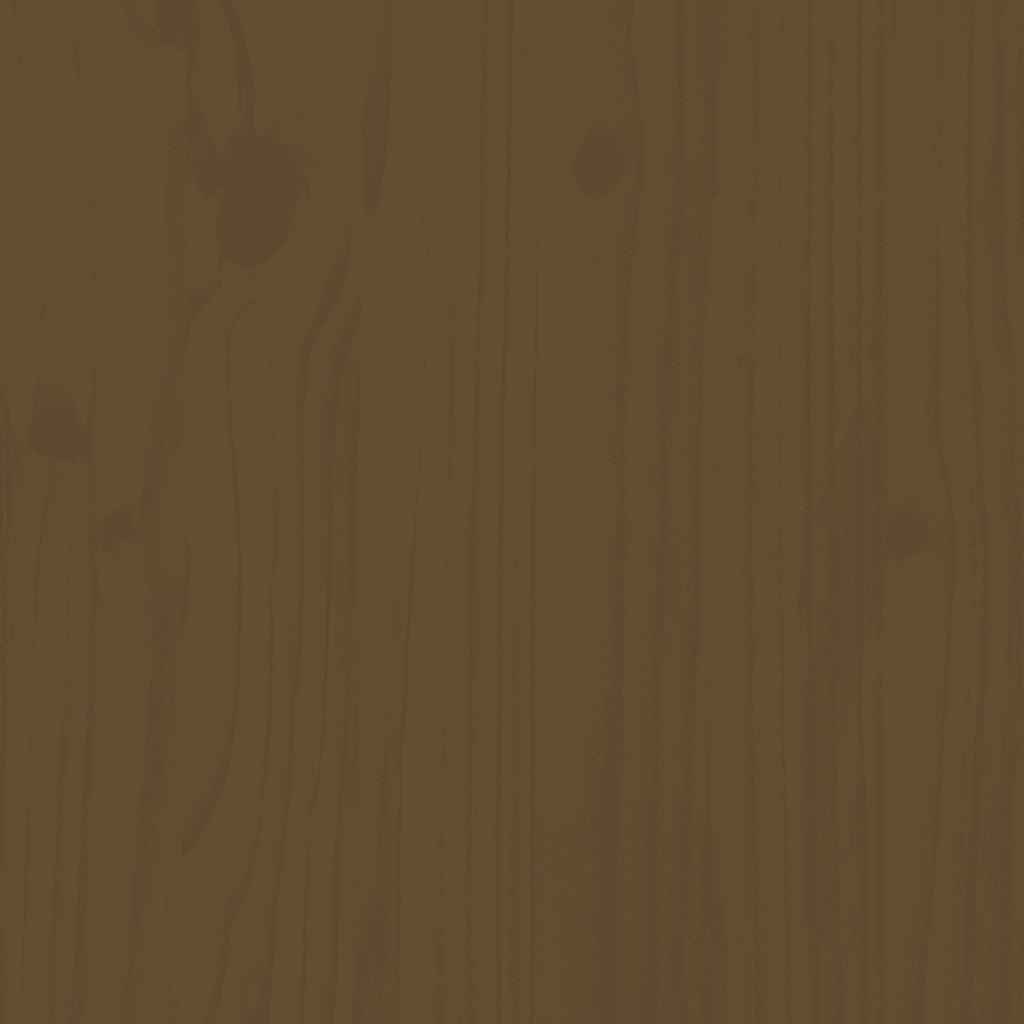 vidaXL Rama łóżka, miodowy brąz, lite drewno, 120x190 cm, podwójna Regulacja bez regulacji