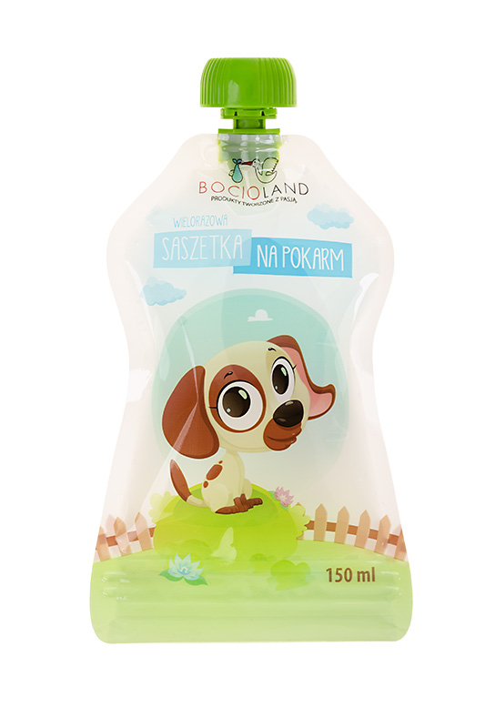 WIELORAZOWA SASZETKA TUBKA NA POKARM MUSY 150 ml 1 szt BOCIOLAND
