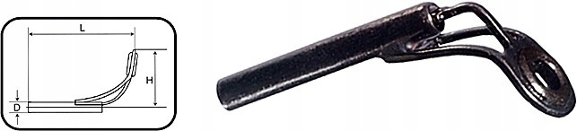 

Przelotka Szczytowa Lekka Jaxon OK-SM04 4 1,2mm
