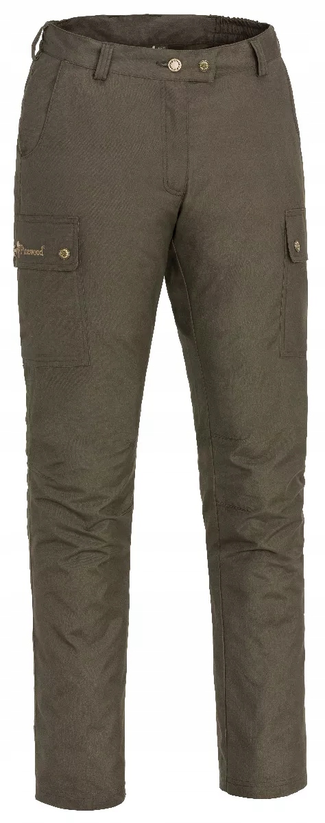 Dámské Kalhoty Pinewood Finnveden Tight 3388 tmavě zelená olivová barva 38