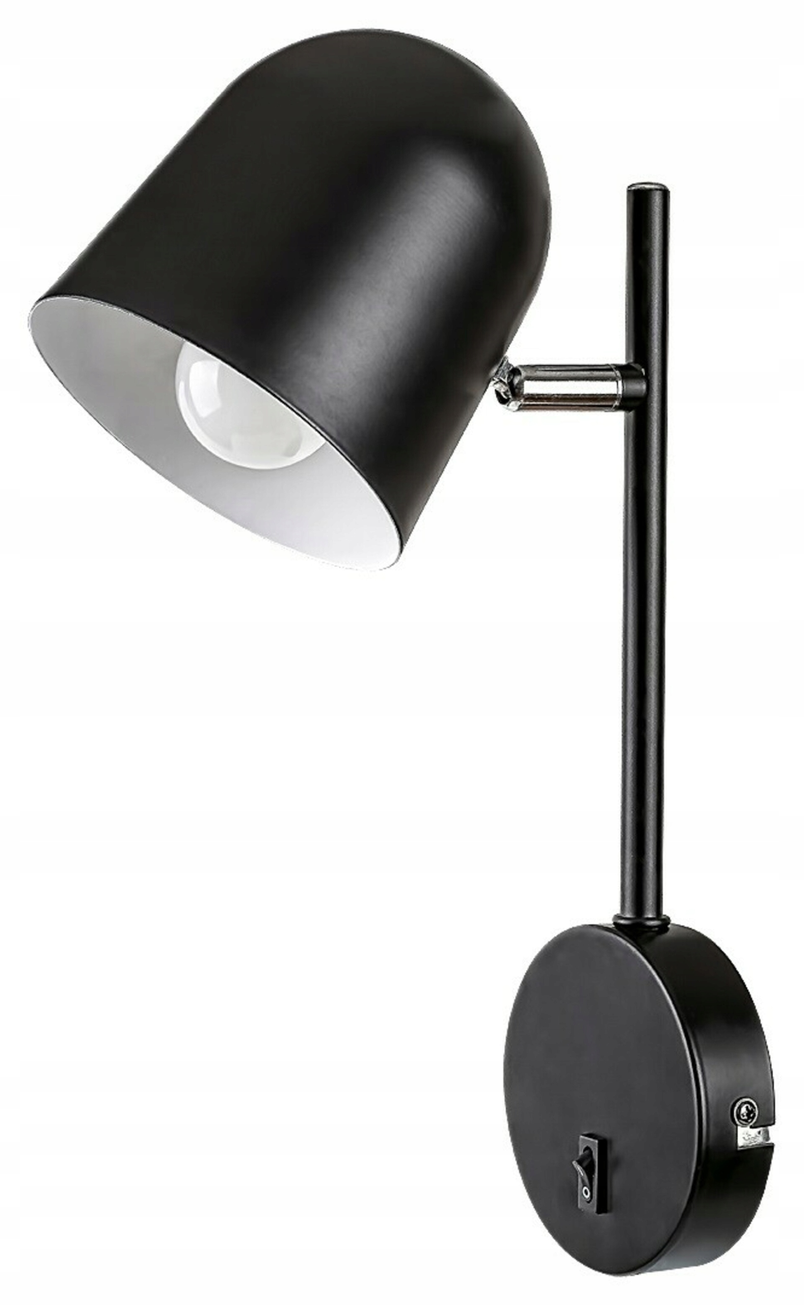 Rabalux Egon nástěnné svítidlo E14, matná černá, industriální design