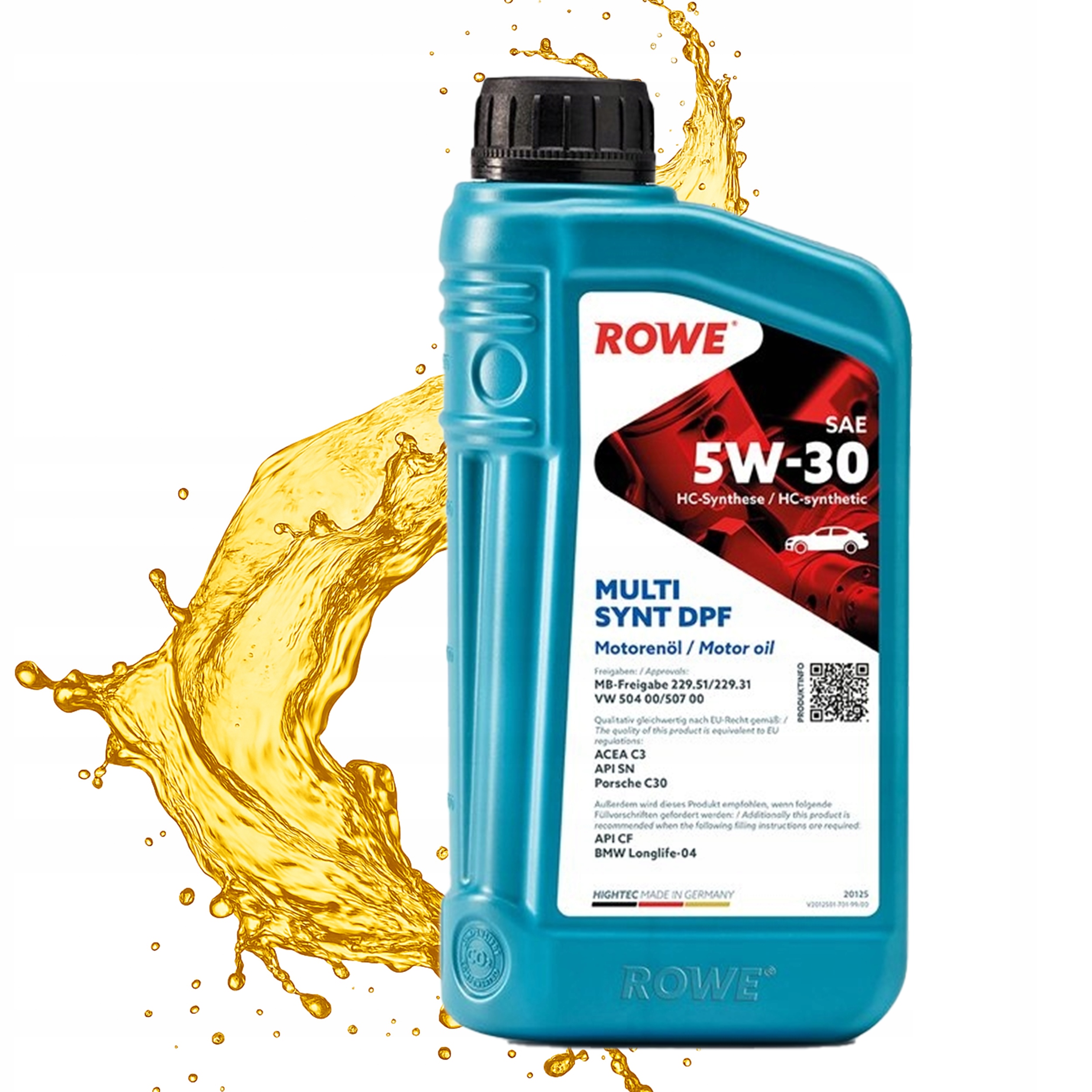 Olej Silnikowy Rowe Hightec Multi Synt Dpf 5W-30 1L