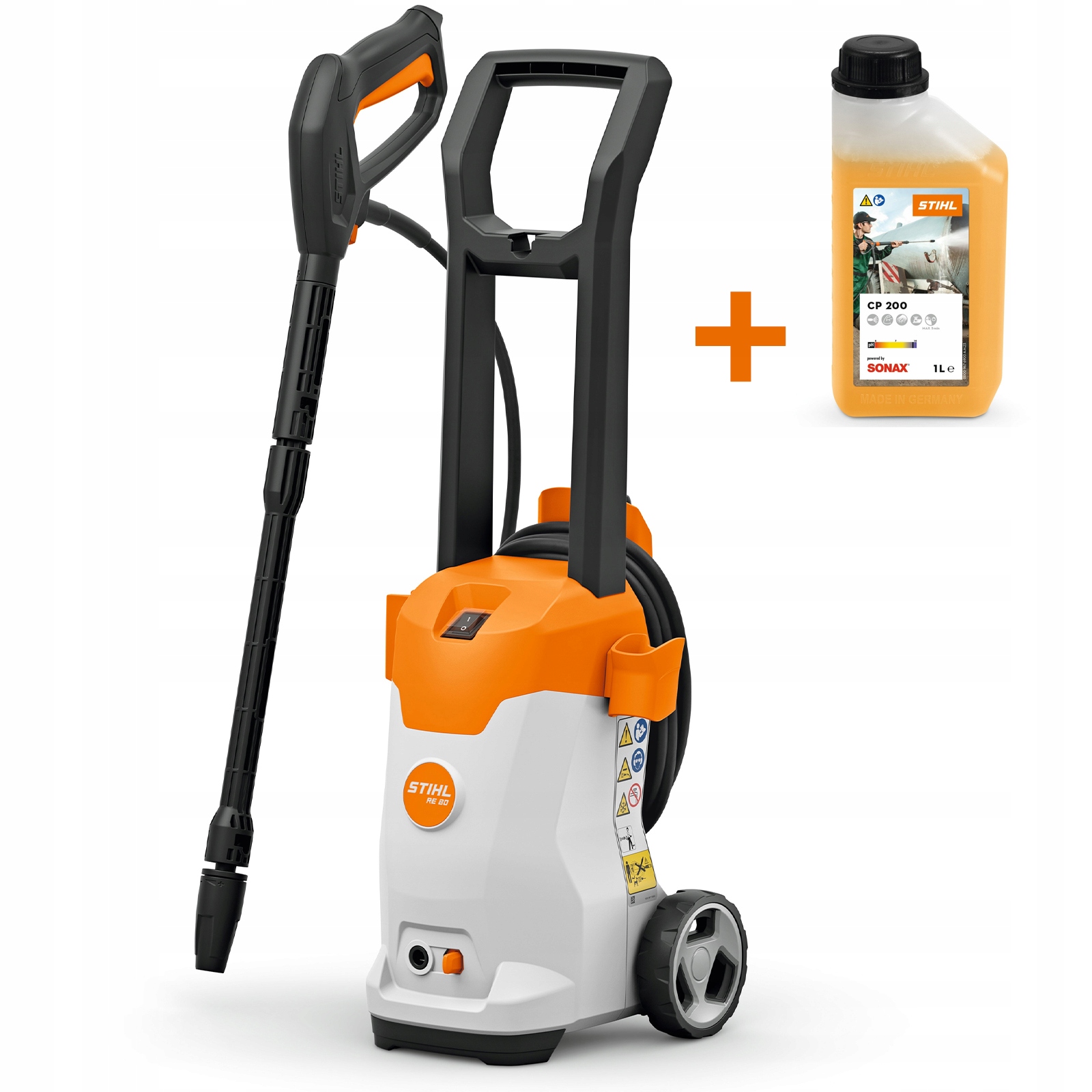 Stihl Re 80 Myjka Wysokociśnieniowa 90 Bar 1700W Środek Czyszczący Cp 200