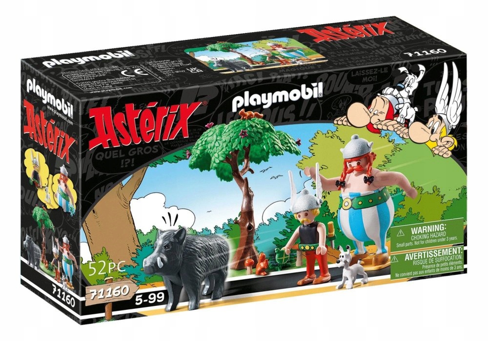 

Playmobil Asterix Polowanie Na Dziki Figurki