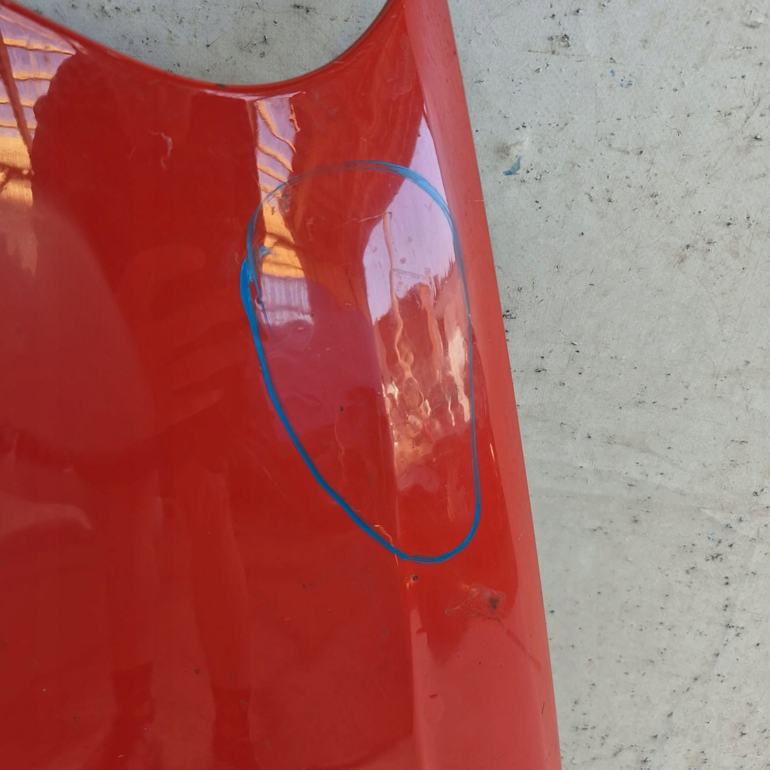 VW POLO IV 4 LIFT 05-09 fender front front left