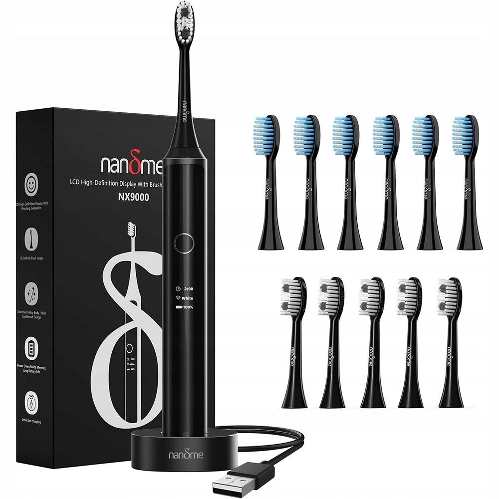 Szczoteczka soniczna do zębów Nandme NX-9000 B12