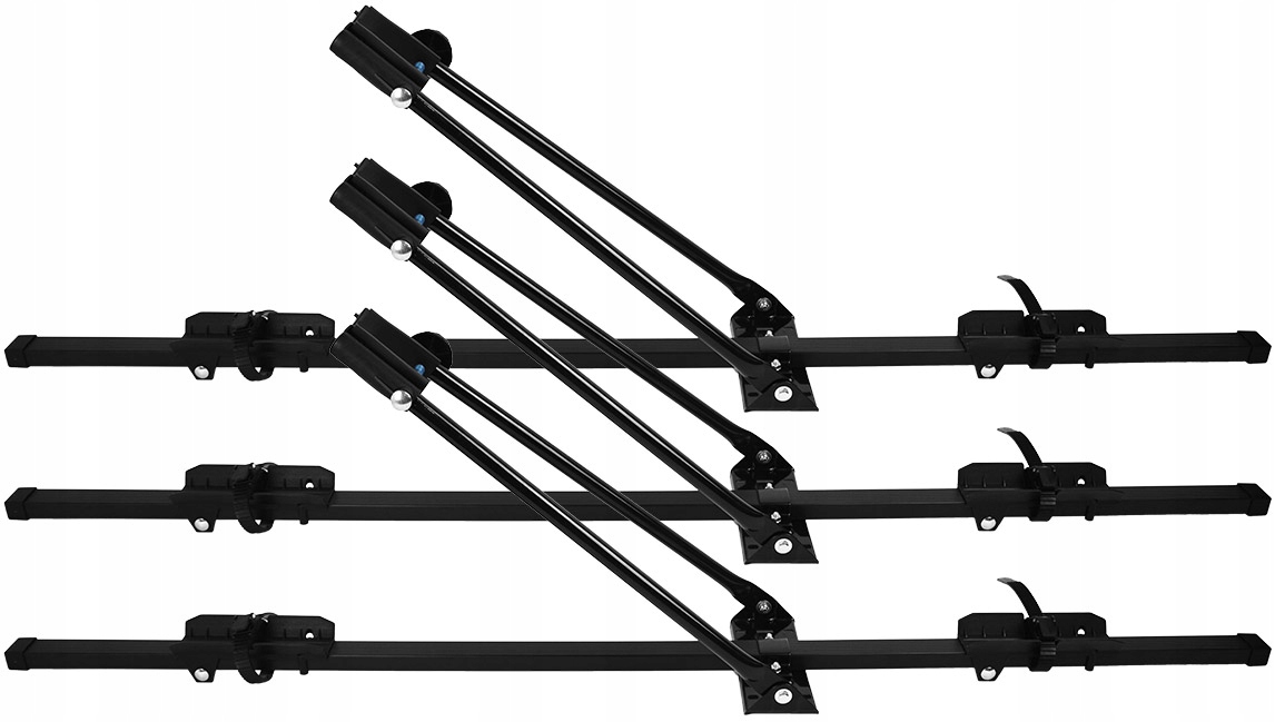 3x BAGAZNIK UCHWYT ROWEROWY DACHOWY NA 3 ROWERY Producent code 7604