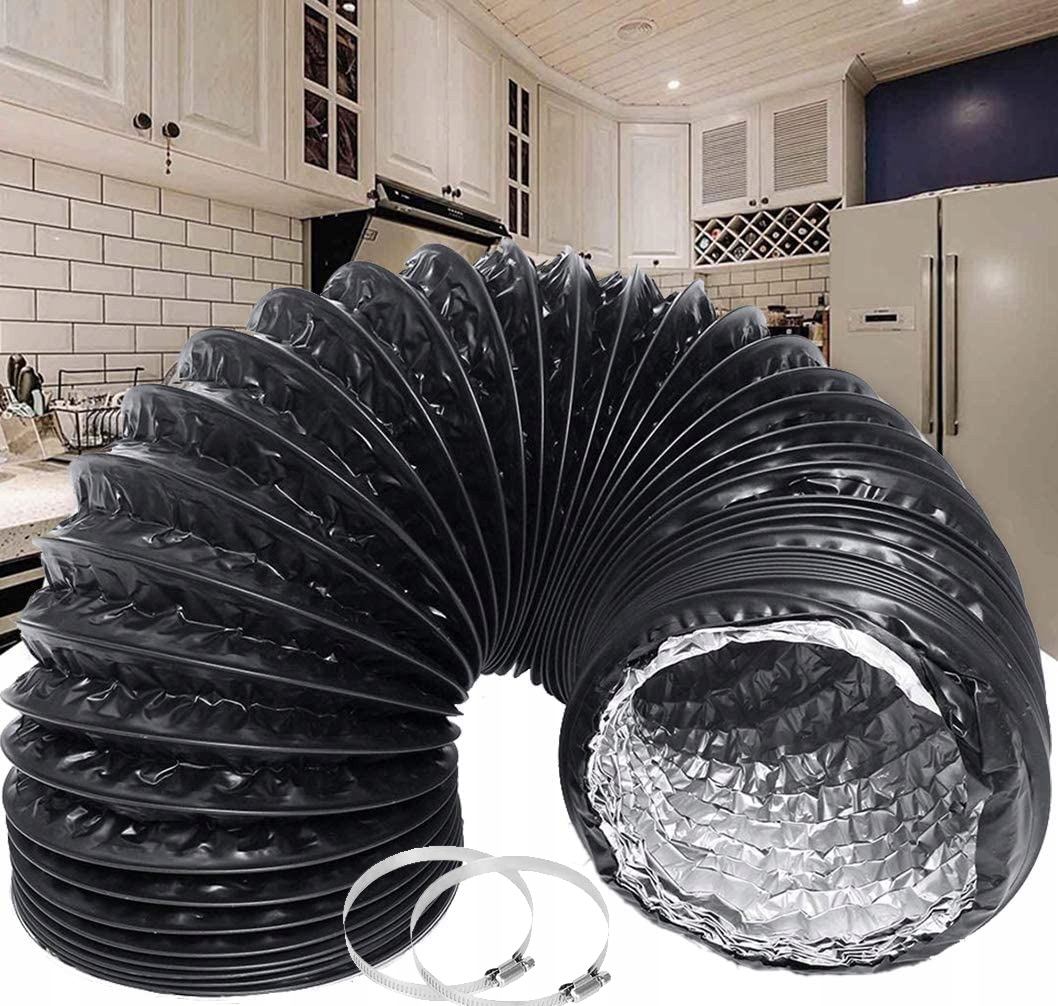 WĄŻ WYDECHOWY KLIMATYZACJI RURA DO KLIMATYZATORA PRZENOŚNEGO 10cm 5m Marka bez marki