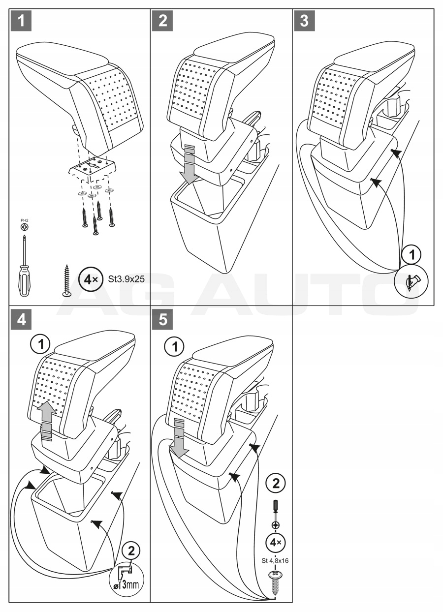 PODLOKIETNIK STANDARD Hyundai i20 2014 Part manufacturer Rati