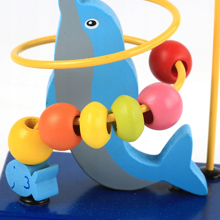 SENSORYCZNA PRZEPLATANKA DREWNIANA LABIRYNT delfin Kod producenta 01