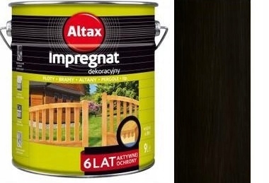 Altax Altaxin Dekorativní Impregnace 9L Ebenová