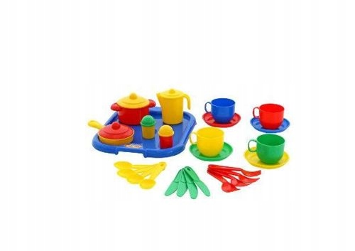 

Zestaw Naczyń Gosposia Z Tacą 54906 Polesie