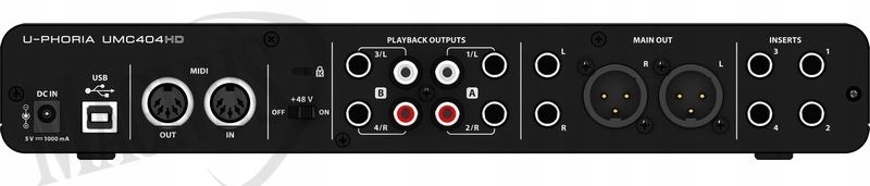 Interfejs audio Behringer U-Phoria UMC 404 HD Model U-Phoria UMC 404 HD