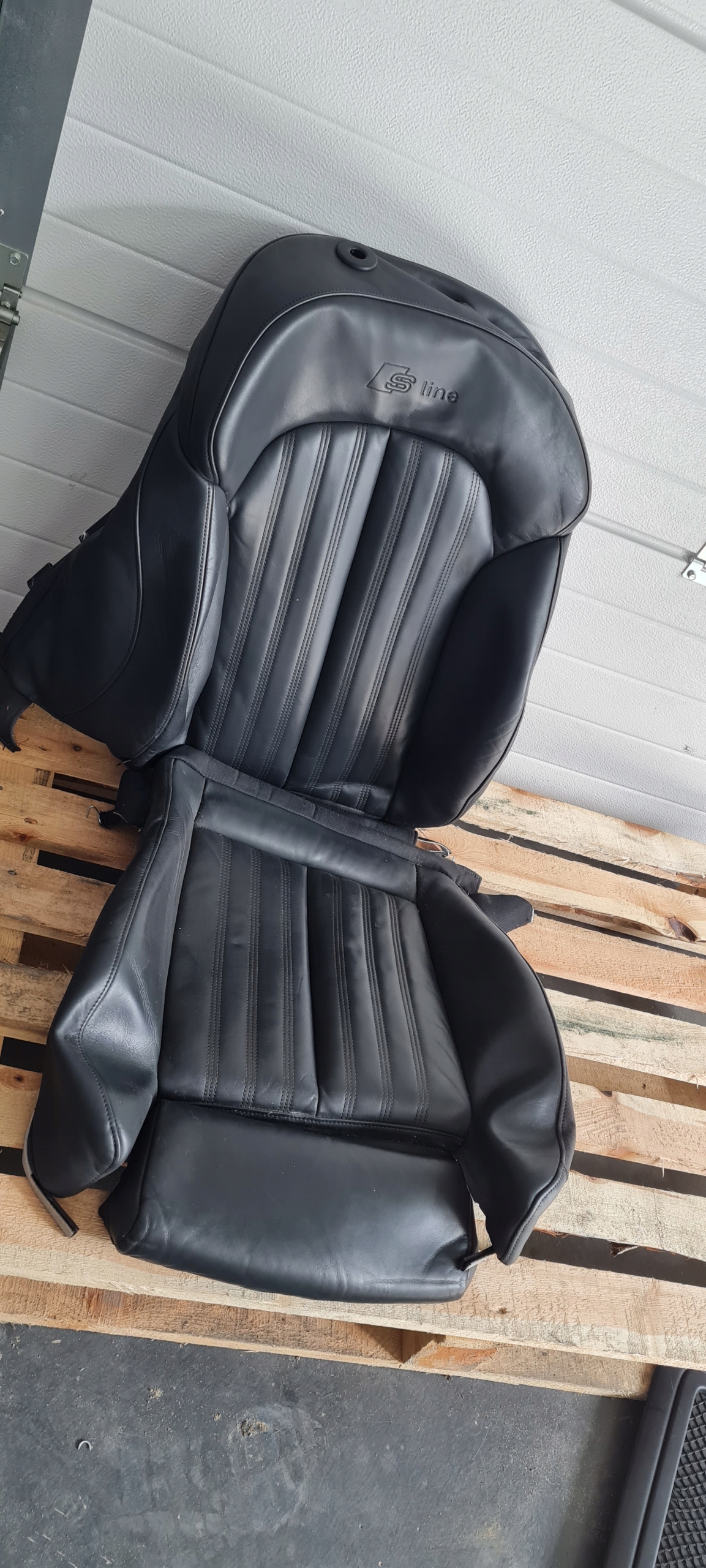 A6 C7 4G seat MATA seat right right front SLINE leather black A7 4G
