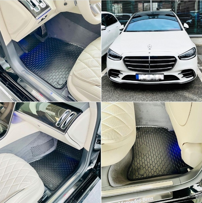 

Mercedes W223 S Klasa 2020- Dywaniki Gumowe Vip