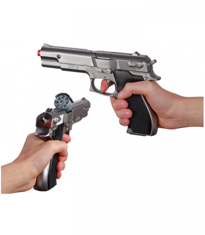 

Pistolet na kapiszony Zabawka dla chłopca Policja