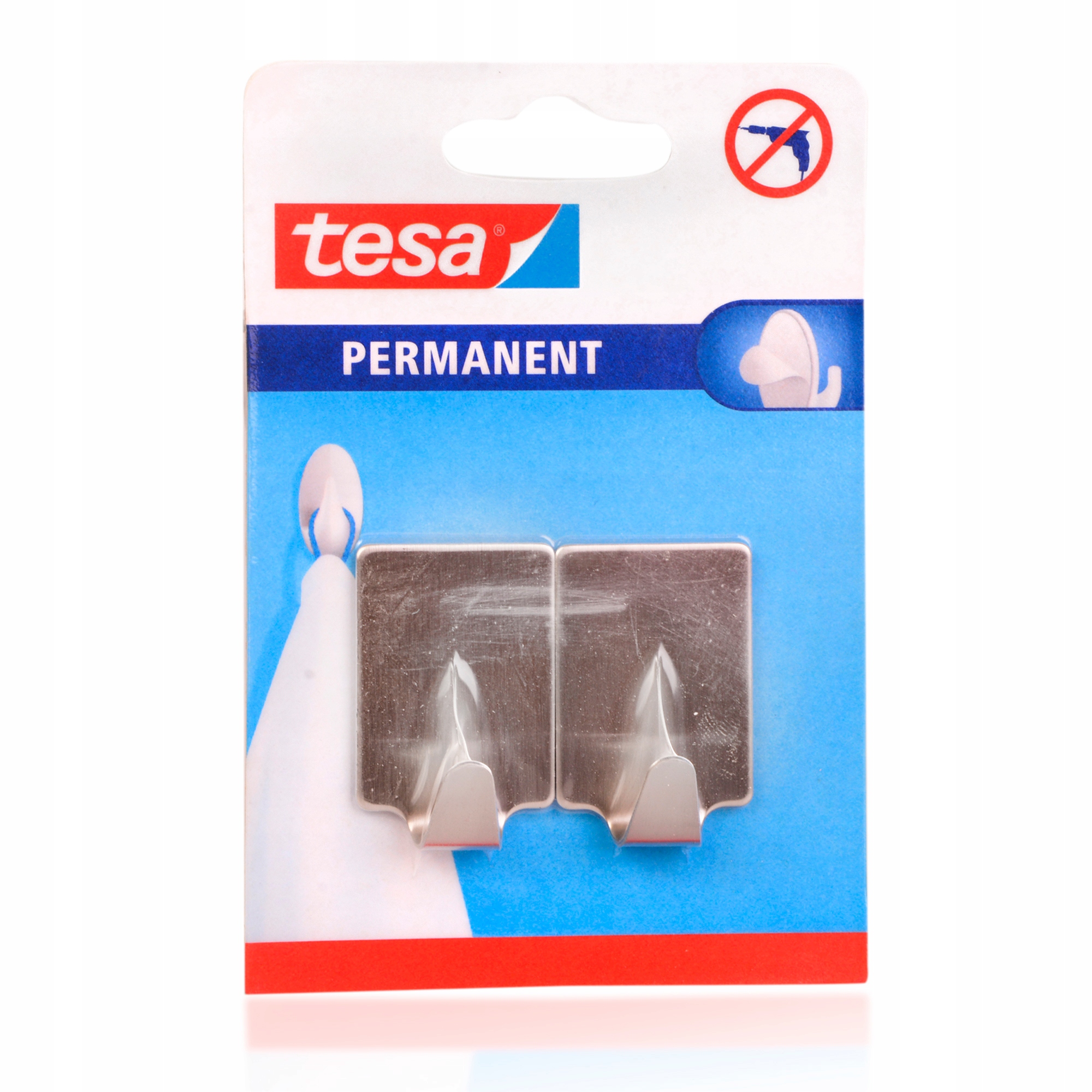 

Haczyki wieszaki samoprzylepne tesa metalowe 2 szt