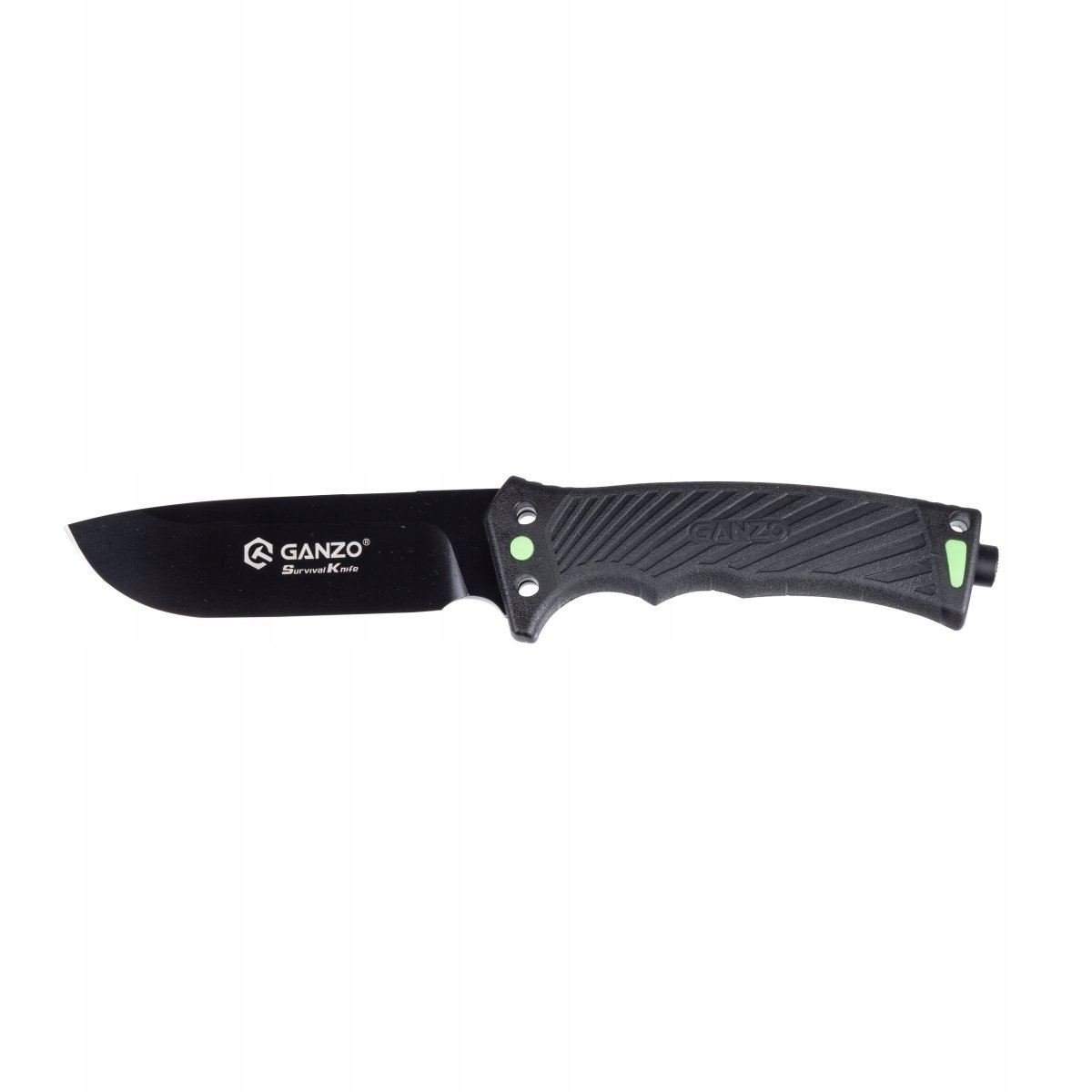 Nůž Ganzo Firebird G8012V2 Bk pro přežití s pevnou čepelí