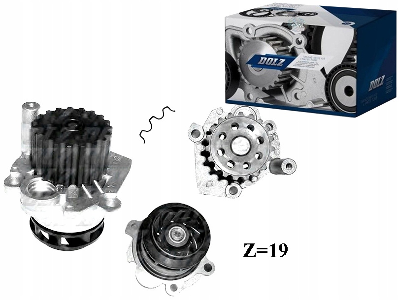 DOLA249 Vodní Čerpadlo Audi Vw Skoda Asistent řidiče #33