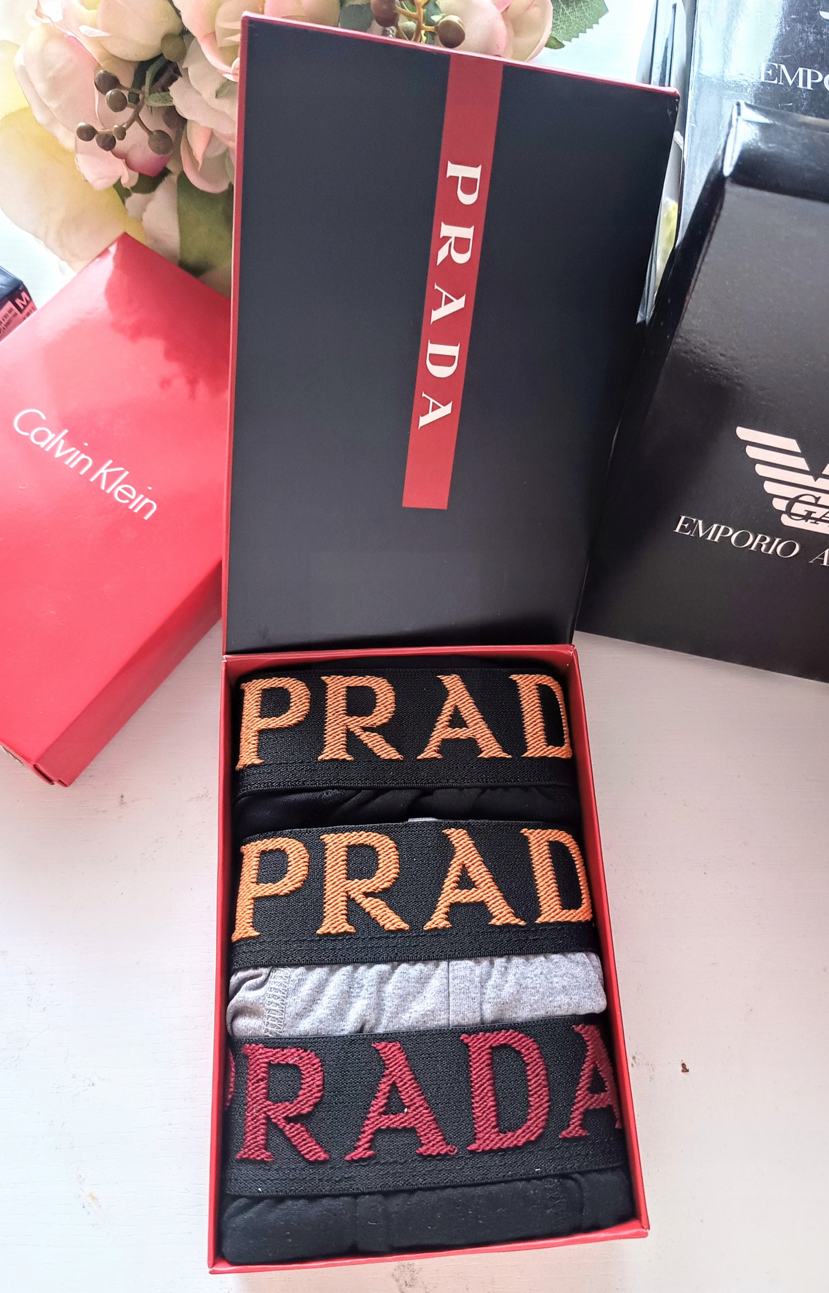 Prada 3 pack hotsell