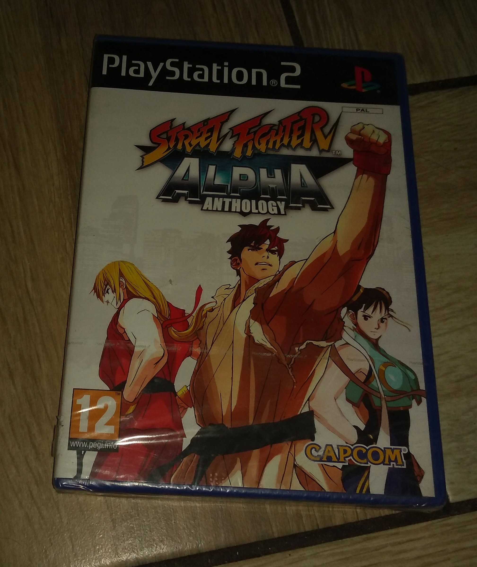 STREET FIGHTER ALPHA ANTHOLOGY PS2 ANG