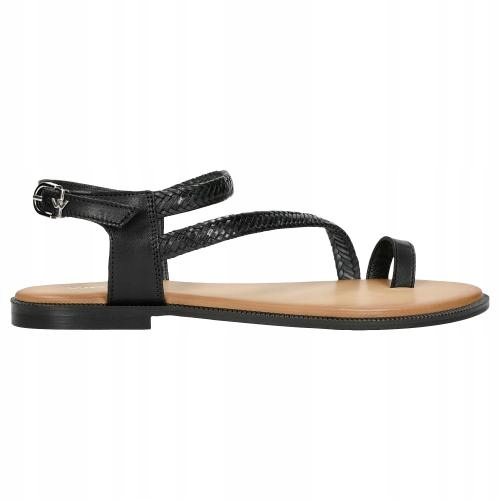 

Buty Wojas Sandały damskie skóra czarne r. 36